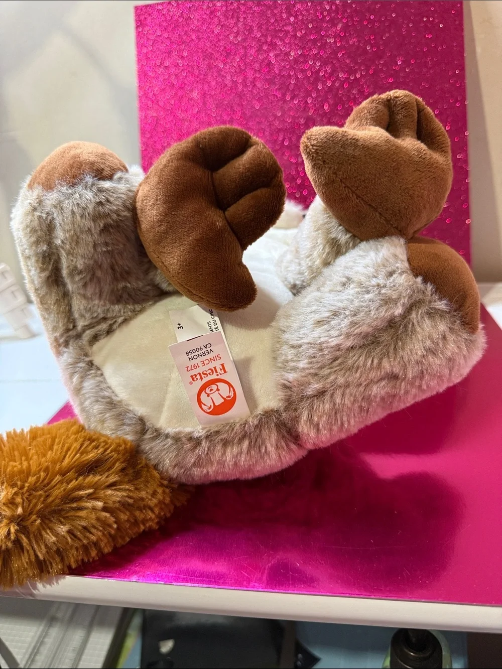 a Fiesta Toys Snugglies Aye-Aye Plush
